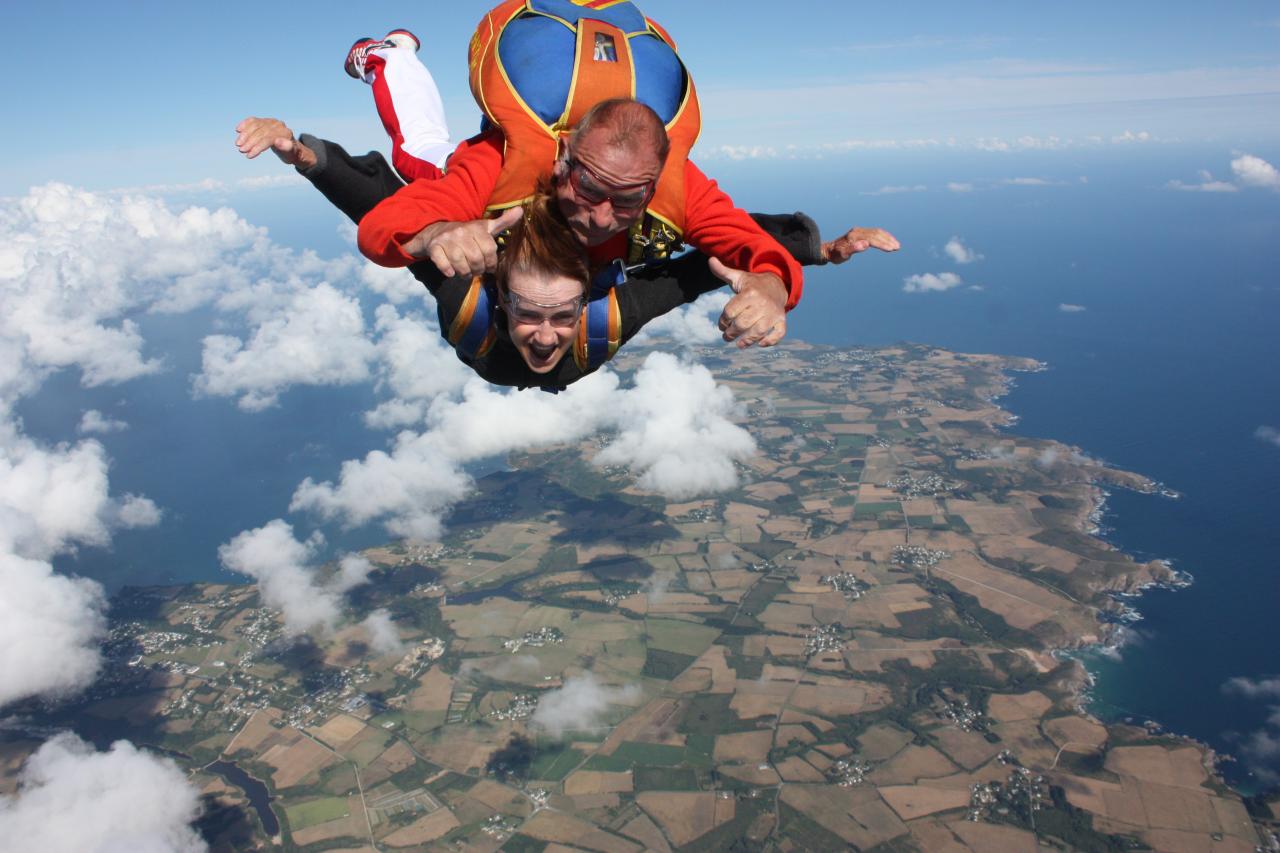 sauter en parachute belle ile en mer