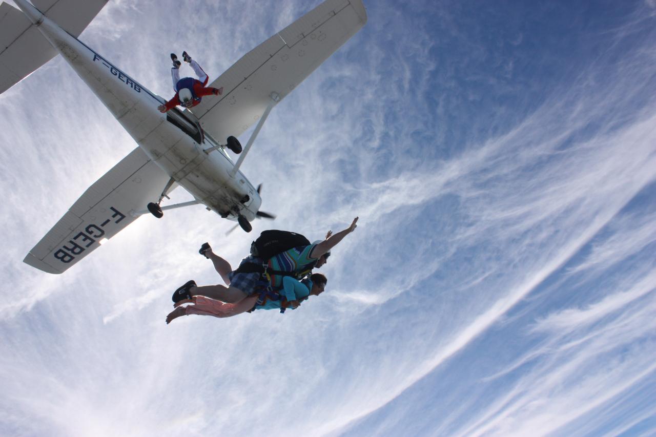 saut en tandem