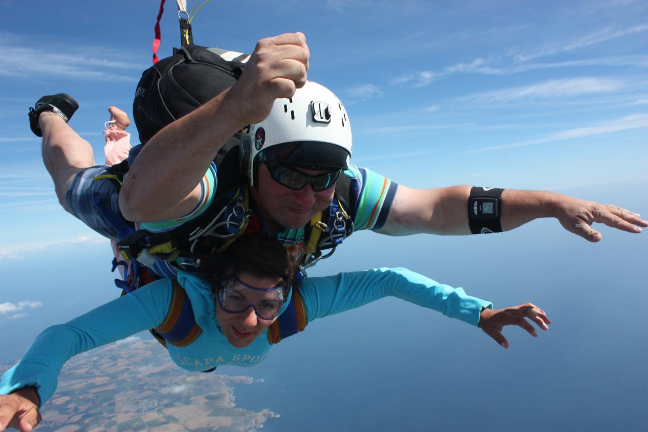 parachutisme belle ile en mer