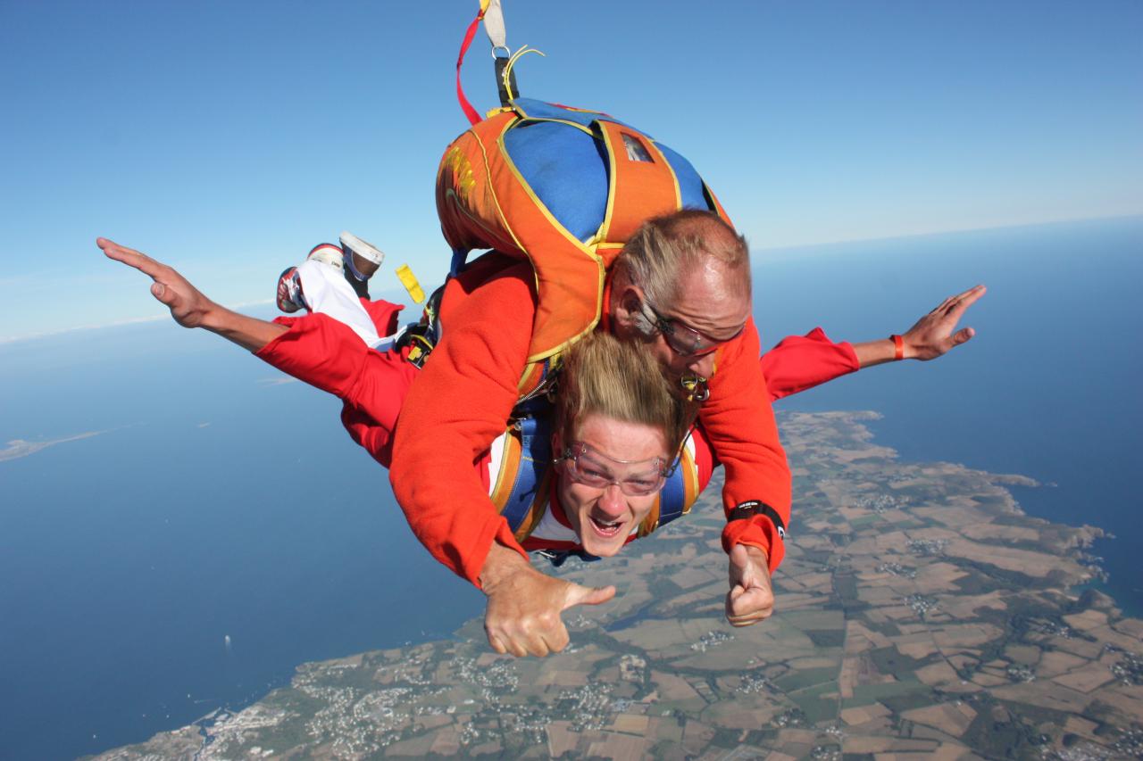 chute libre tandem