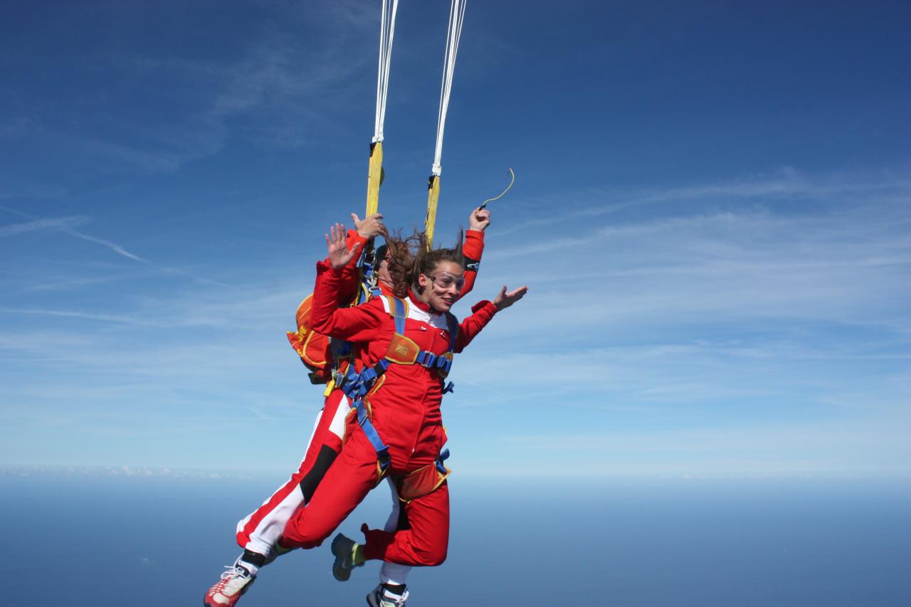 ouverture du parachute