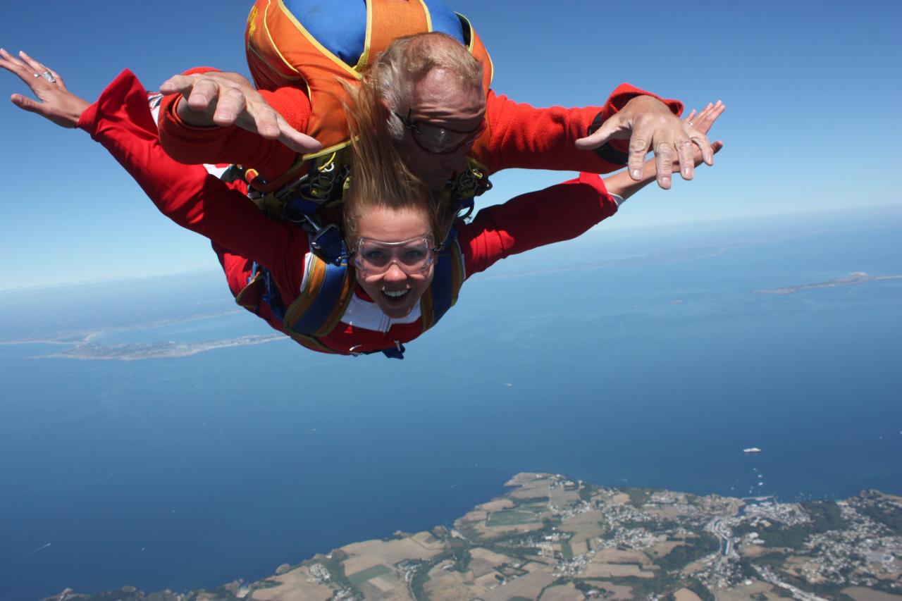 belle ile en mer saut en tandem
