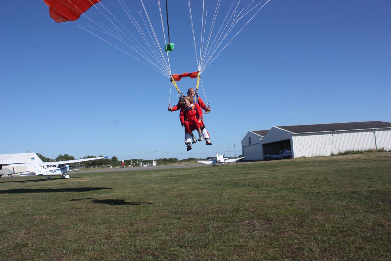 voile parachute tandem