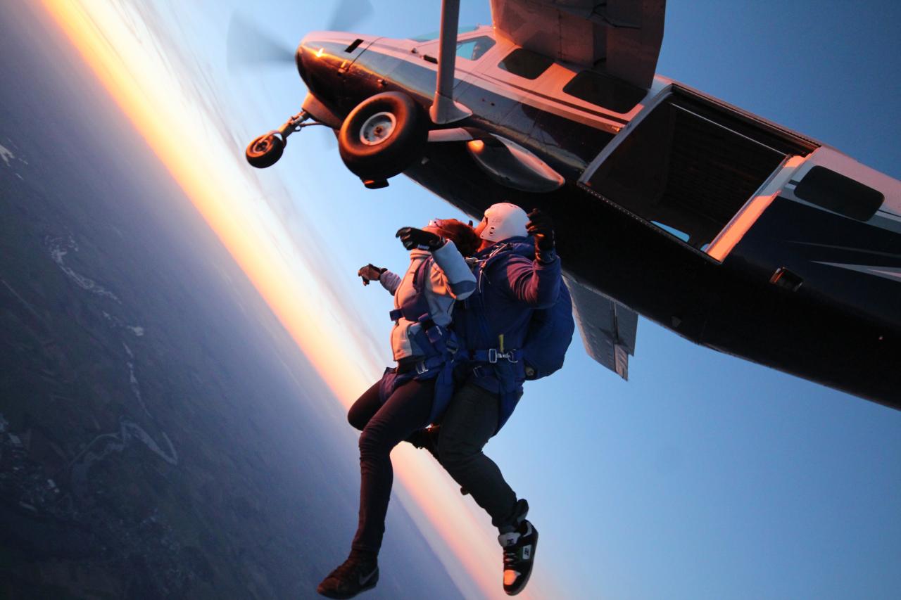 saut en parachute paris