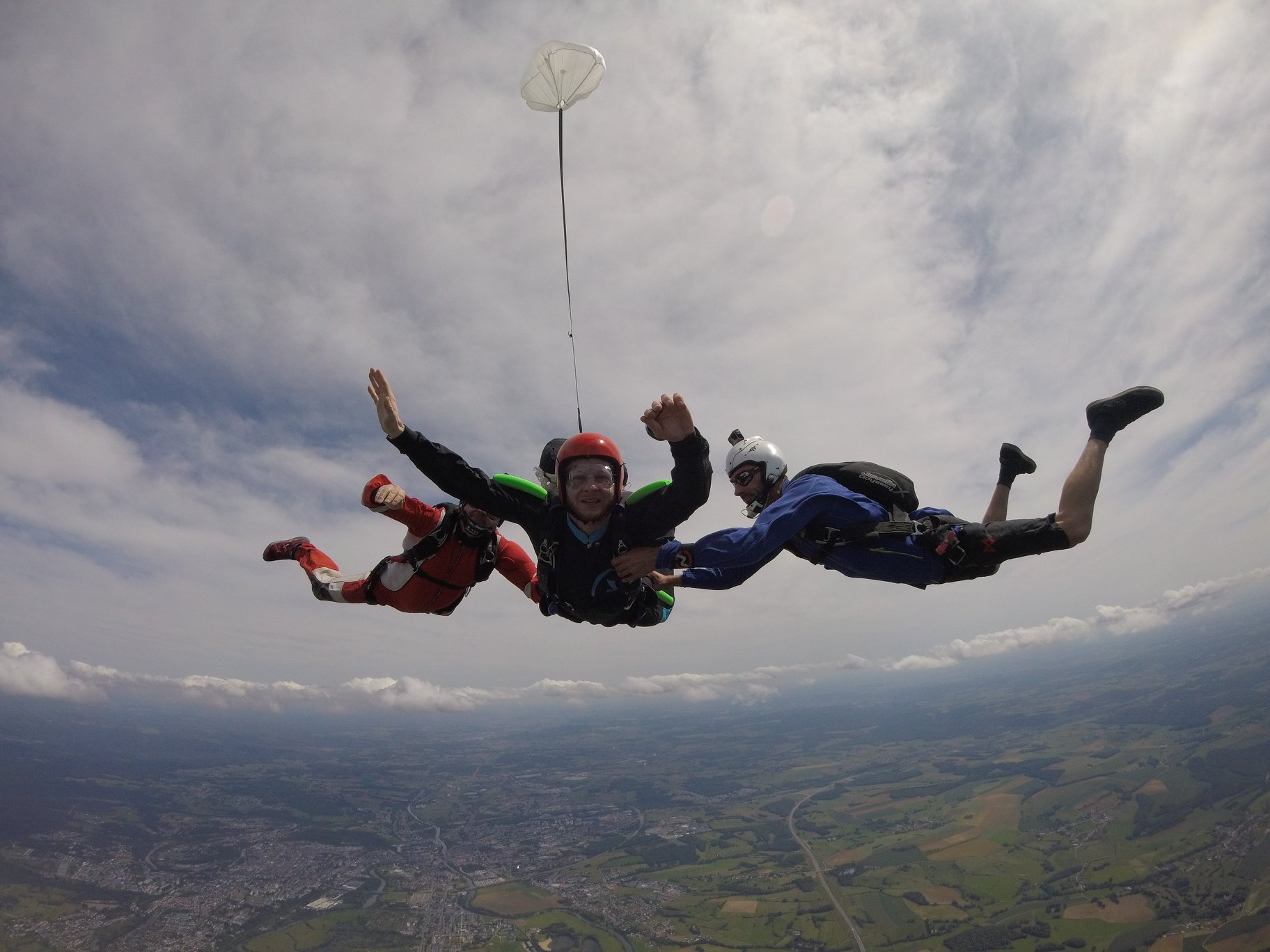 Saut d'initiation (premier saut de la formation PAC)  